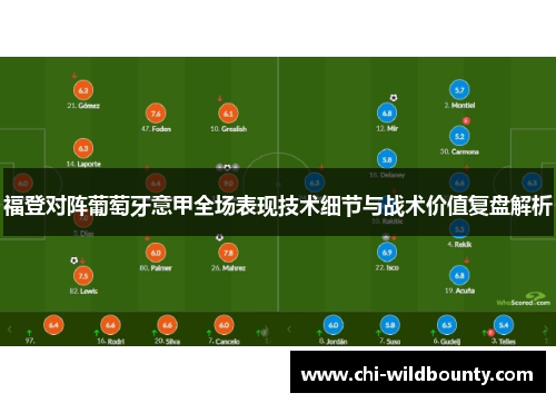 福登对阵葡萄牙意甲全场表现技术细节与战术价值复盘解析
